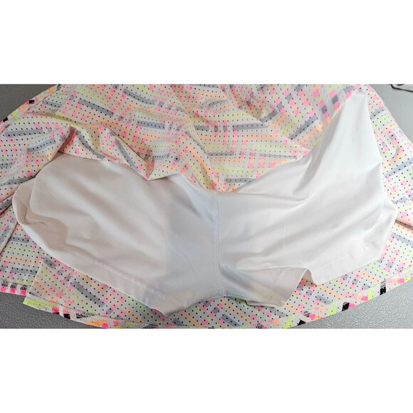 Slazenger Womens XL Neon Multicolor Golf Athletic Skort - Picture 8 of 10
